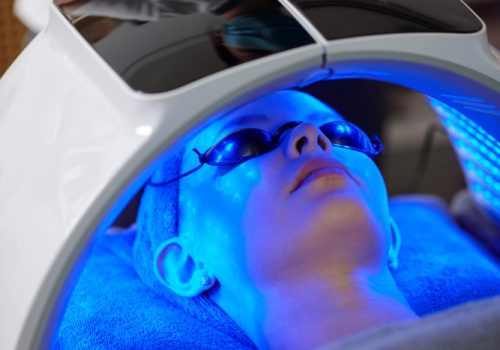 Cupula LED de Belleza en Sevilla. Centro Estética en el Centor de Sevilla Phi Belleza Natural.